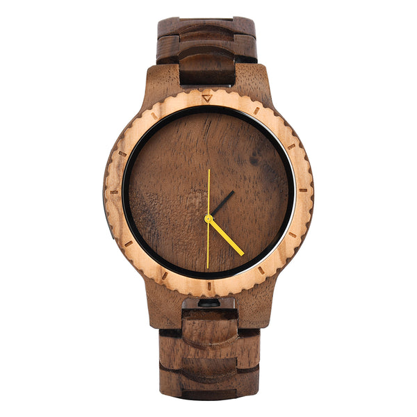 Walnut and Olive Wood Men's Wooden Watch – DODO DEER Watch Store
