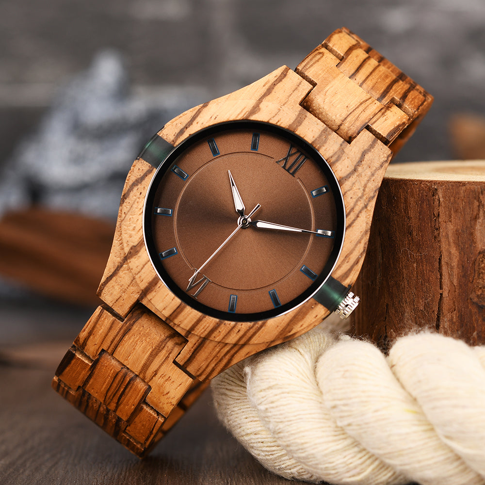 Customised Resin Wood Watch