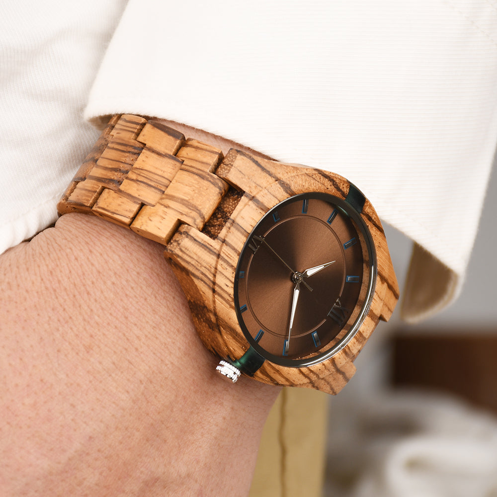 Customised Resin Wood Watch