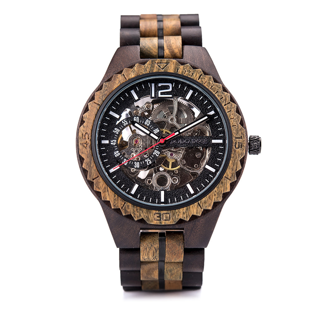 DODO DEER Wooden Watch  for Love Couple Quartz