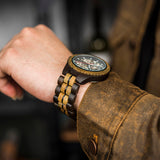 DODO DEER Custom Engraved Wood Watch Natural Wooden Wristwatch Luxury Gift Packaging