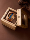 Custom Logo Engraved Wooden Watch for Daily Wear, Natural Solid Wood, Scratch‑Resistant Dial, Lightweight Wearable