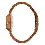 DODO DEER Japanese Movement High-grade Steel Olive Wood Ladies Watch Engrave Name or Initials