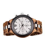 DODO DEER Luxury Wooden Watch Customizable Engraved Text Gift Ready in Elegant Box Mens Wooden Timepiece