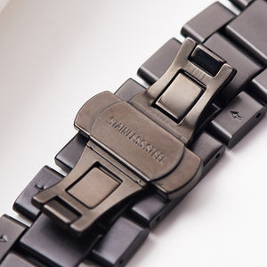 DODO DEER Stainless Steel Japanese Movement Wooden Watch Multi-function Waterproof Custom Name Perfect Anniversary/Birthday Present