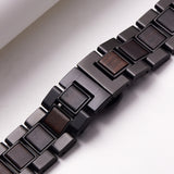 DODO DEER Stainless Steel Japanese Movement Wooden Watch Multi-function Waterproof Custom Name Perfect Anniversary/Birthday Present