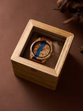 Custom Logo Engraved Wooden Watch for Daily Wear, Natural Solid Wood, Scratch‑Resistant Dial, Lightweight Wearable