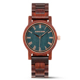 DODO DEER Handmade Wooden Watch with Name Engraving Stylish & Lightweight Best Gift for Her