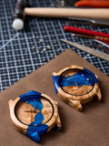 Custom Logo Engraved Wooden Watch for Daily Wear, Natural Solid Wood, Scratch‑Resistant Dial, Lightweight Wearable