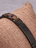 DODO DEER Wooden Bracelet for Him & Her — Engravable, Presented in an Exquisite Wooden Gift Box