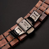 DODO DEER Apple Wood Watch Strap Walnut Suitable for All Models Engraved with Name or Date