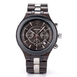 DODO DEER Luxury Wooden Watch Customizable Engraved Text Gift Ready in Elegant Box Mens Wooden Timepiece
