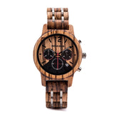DODO DEER Steel-wood Multifunctional Couple Wooden Watch Perfect Anniversary/Birthday Present