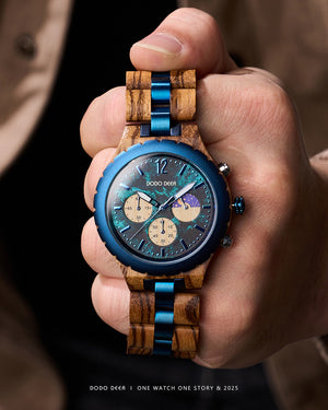 Engraved Walnut Watch for Husband - 1st Anniversary Gift For Boyfriend - Personalized Custom Wooden Gift For Him - Mens Wedding Gift