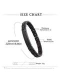DODO DEER Wooden Bracelet for Him & Her — Engravable, Presented in an Exquisite Wooden Gift Box