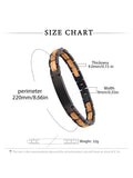 DODO DEER Wooden Bracelet for Him & Her — Engravable, Presented in an Exquisite Wooden Gift Box