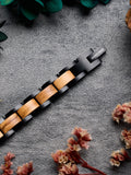 DODO DEER Wooden Bracelet for Him & Her — Engravable, Presented in an Exquisite Wooden Gift Box