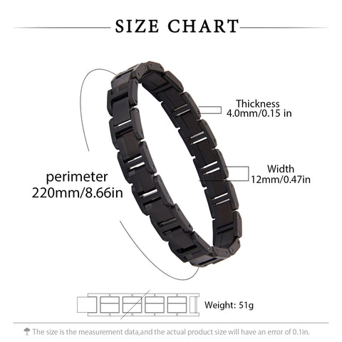 DODO DEER Natural Ebony Walnut Fashion Men's Bracelet
