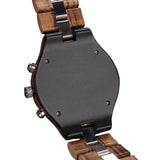 DODO DEER Luxury Wooden Watch Customizable Engraved Text Gift Ready in Elegant Box Mens Wooden Timepiece