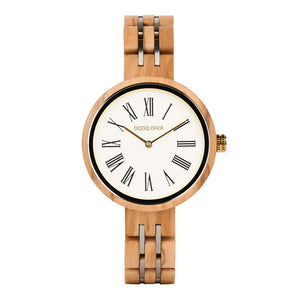 DODO DEER Minimalist Ladies Wooden Watches for women