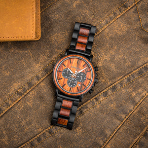 DODO DEER Premium Handmade Wooden Watch Minimalist Design Ideal Gift for Wedding, Graduation