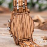 Multifunction Stop Watch Dropshipping Men's Wood Watch