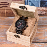 Engraving Personalized Men Watch Top Wooden Timepieces