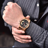 Engraving Personalized Men Watch Top Wooden Timepieces
