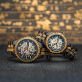 DODO DEER Custom Engraved Wood Watch Natural Wooden Wristwatch Luxury Gift Packaging