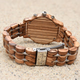 DODO DEER pink and green wooden watches for girls