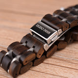DODO DEER pink and green wooden watches for girls